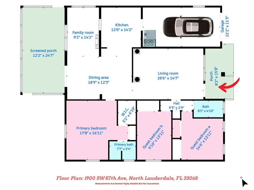 1900 SW 87th Avenue North Lauderdale, FL 33068