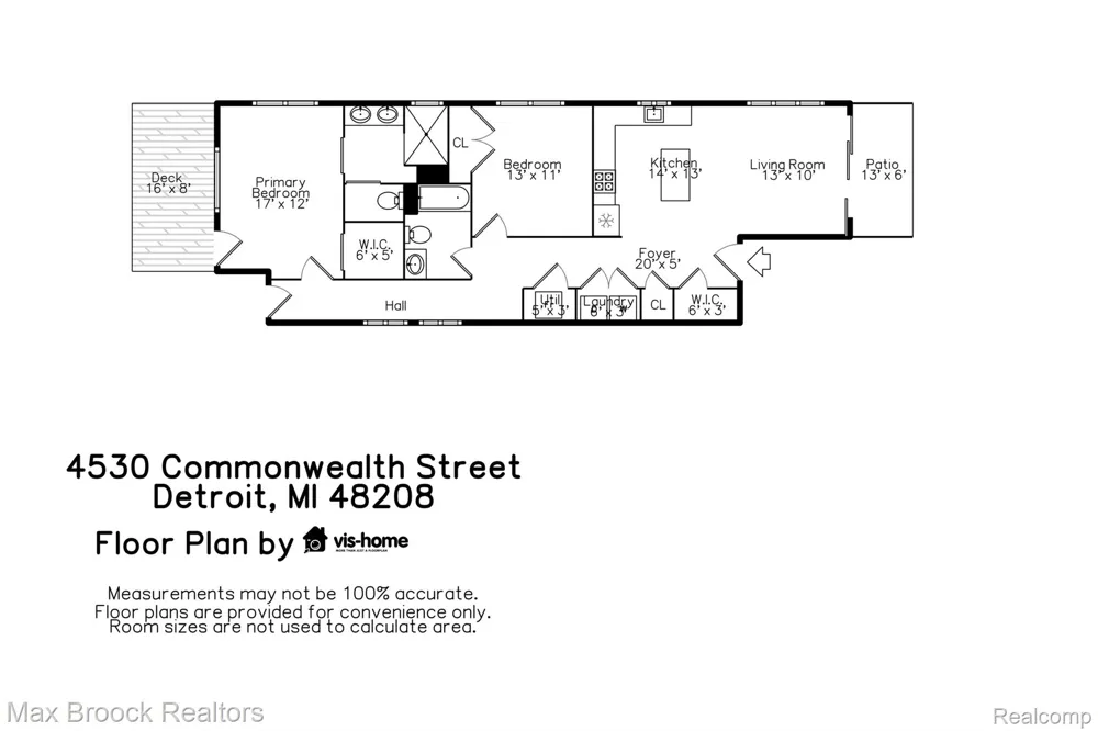 4530 Commonwealth Street #1 Detroit City, MI 48208