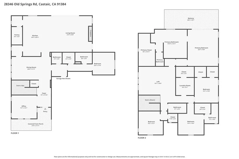 28346 Old Springs Castaic, CA 91384