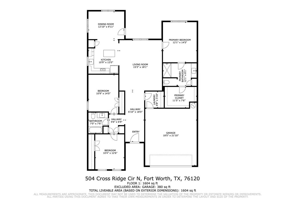 504 Cross Ridge Circle Fort Worth, TX 76120