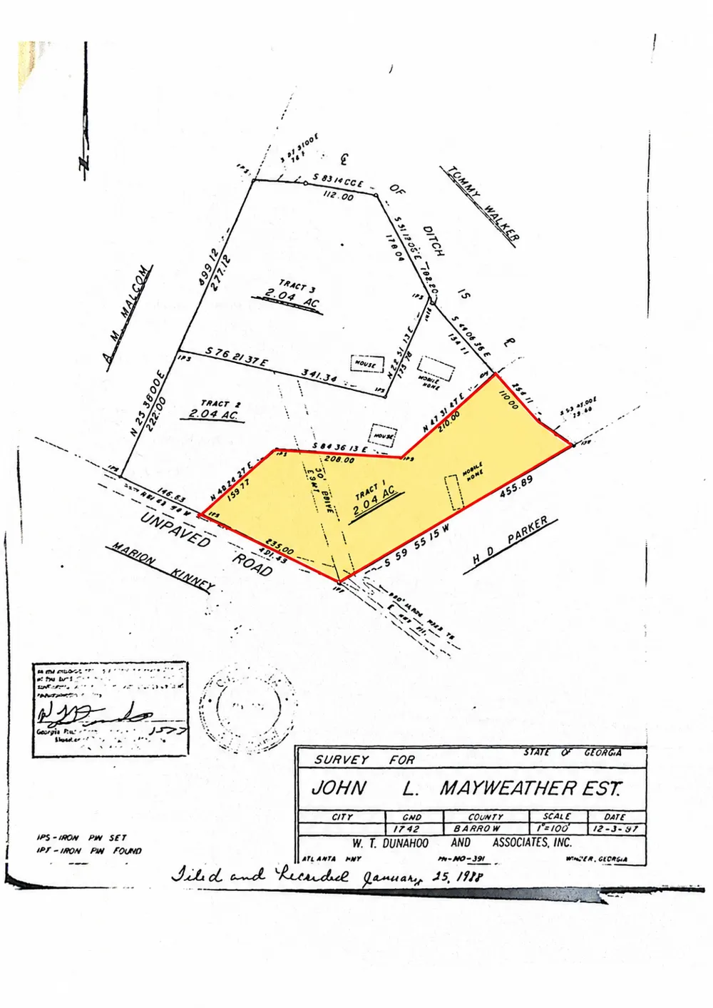 1 PARKER DRIVE Parker DR Statham, GA 30666
