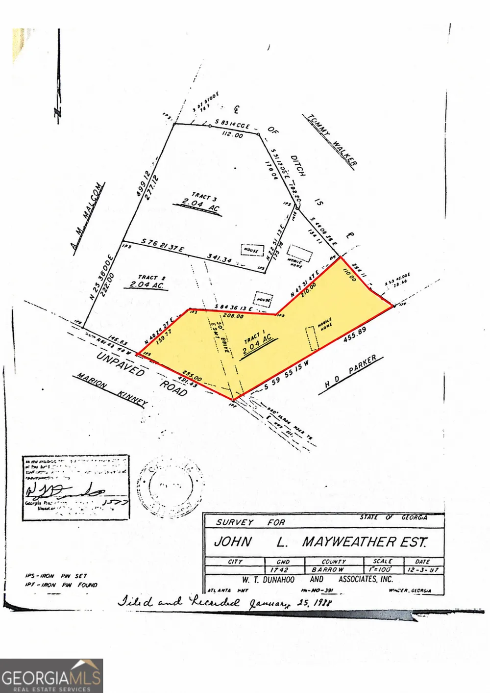 1 PARKER DRIVE Parker DR Statham, GA 30666