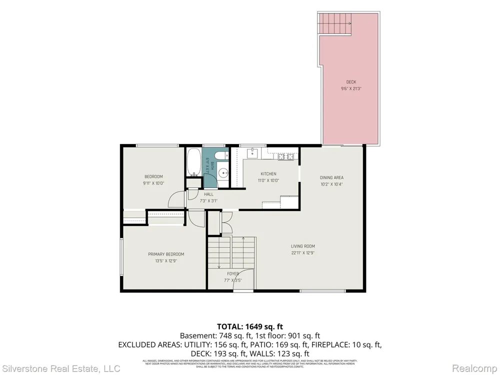 547 Reed Street Northville City, MI 48167
