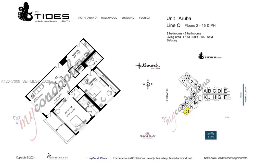 3901 S Ocean Dr #7O Hollywood, FL 33019