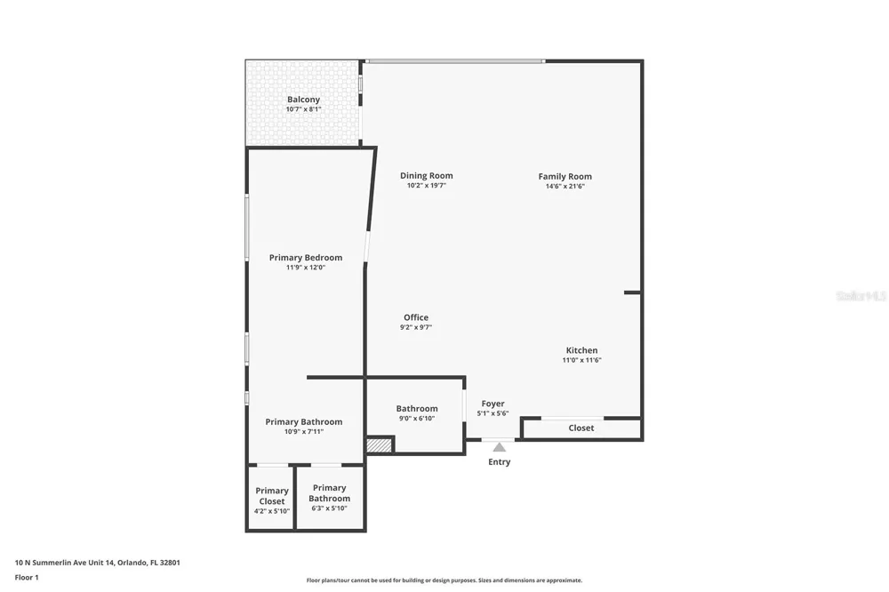 10 SUMMERLIN AVENUE #14 Orlando, FL 32801