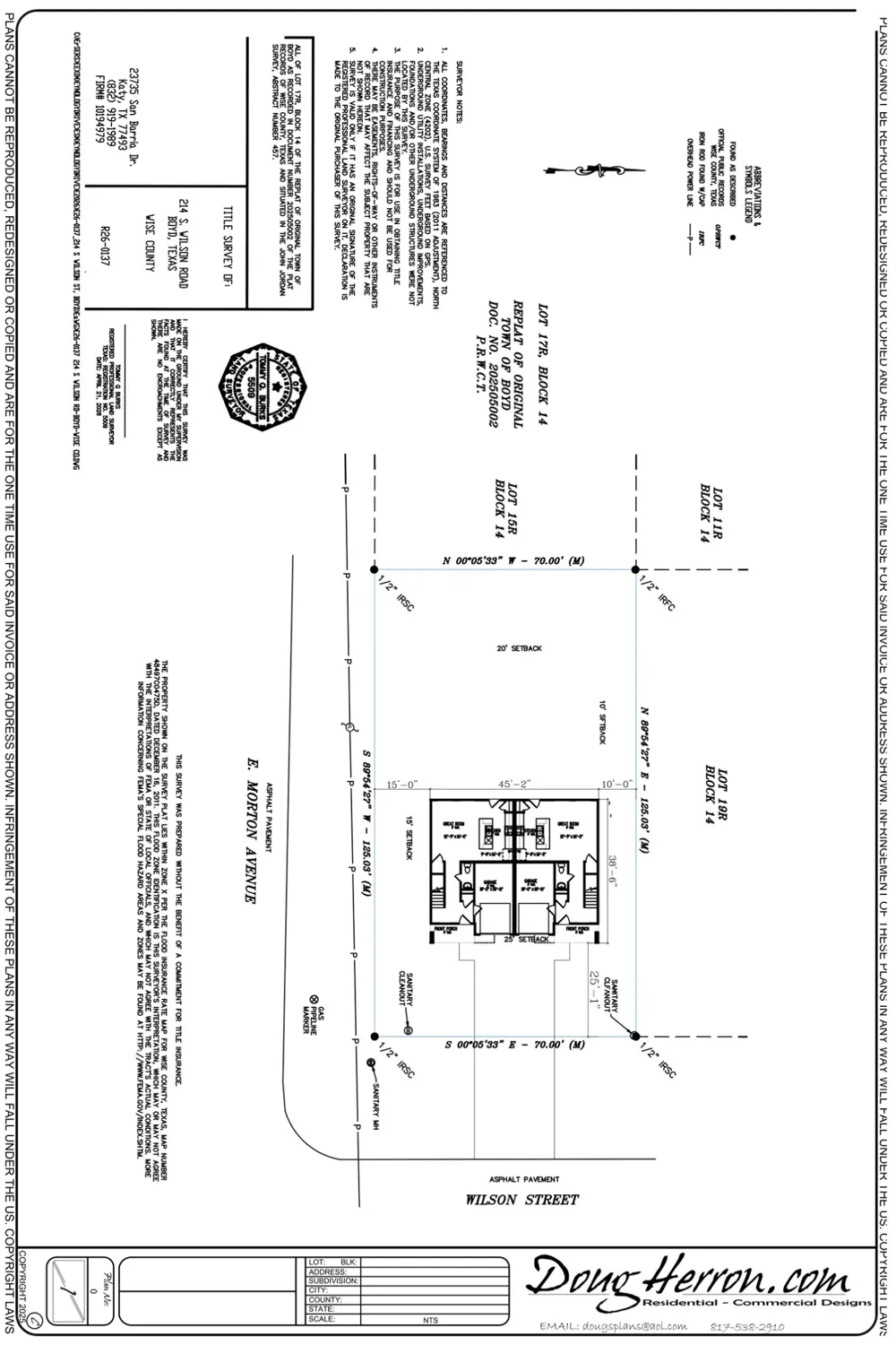 214 S Wilson Boyd, TX 76023