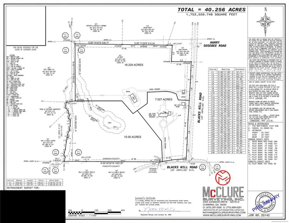 7755 Blacks Mill Road Dawsonville, GA 30534