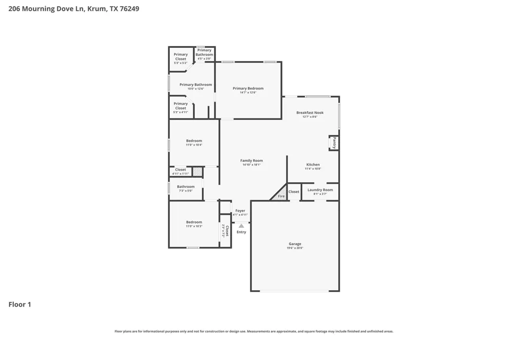 206 Mourning Dove Lane Krum, TX 76249
