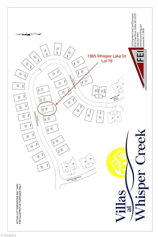 1965 Whisper Lake Drive Whitsett, NC 27377