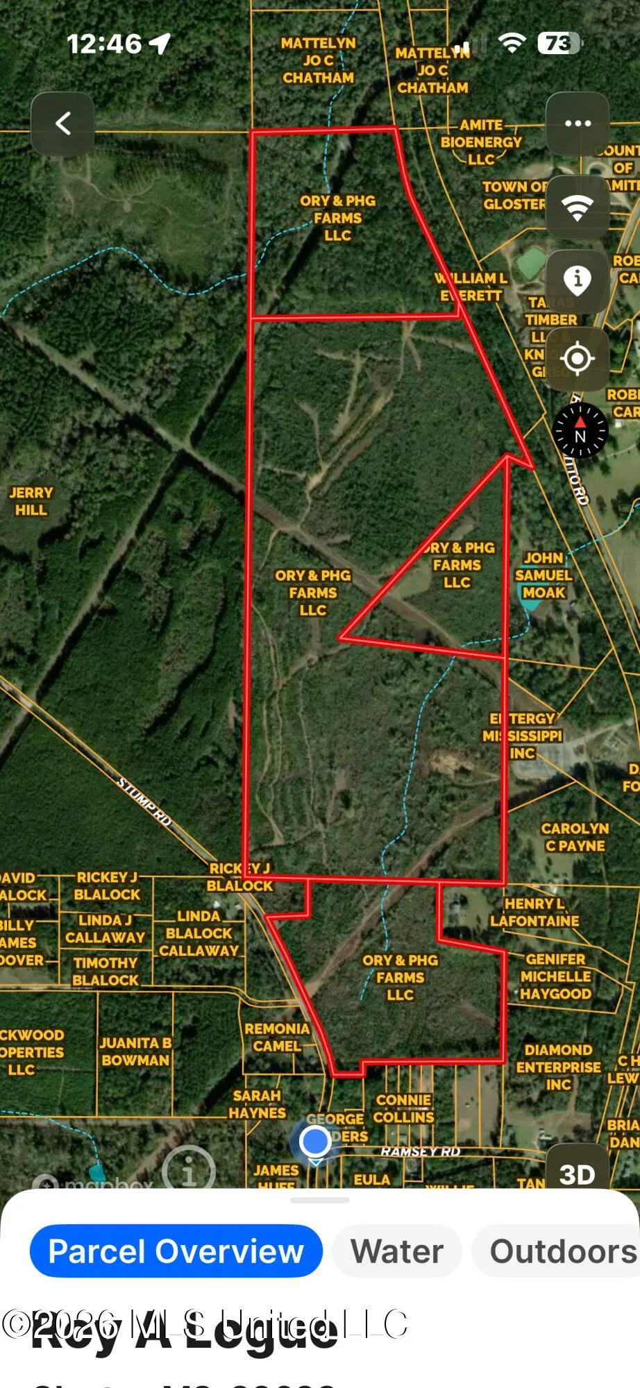 00 Stump Road Gloster, MS 39638