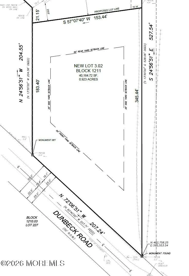 Dunbeck Road Brick, NJ 08724