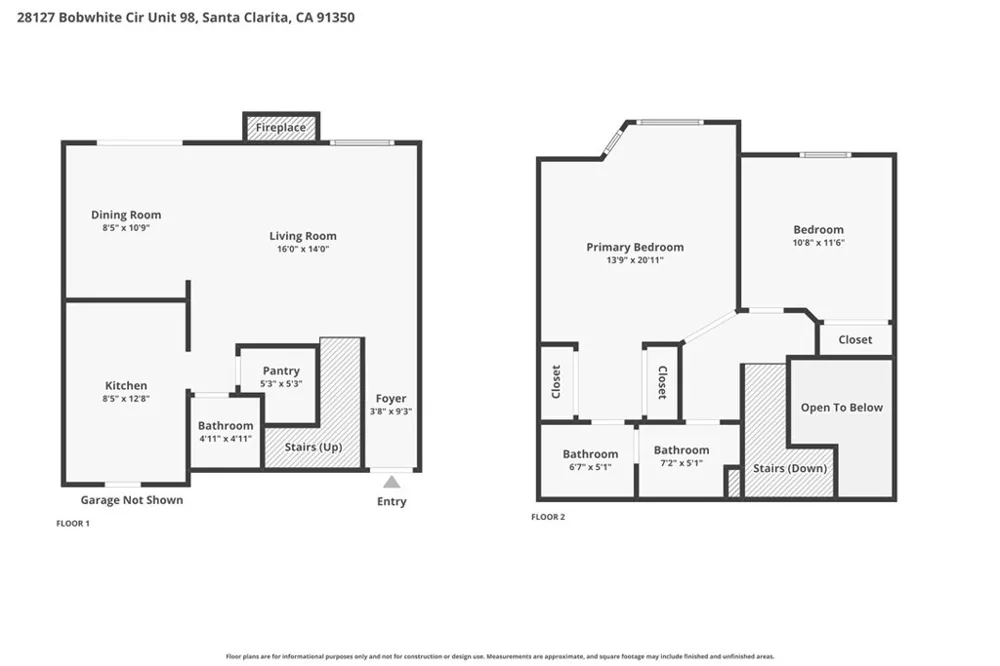 28127 Bobwhite Circle #98 Saugus, CA 91350