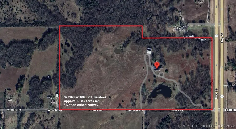 397960 W 4000 ROAD Skiatook, OK 74070