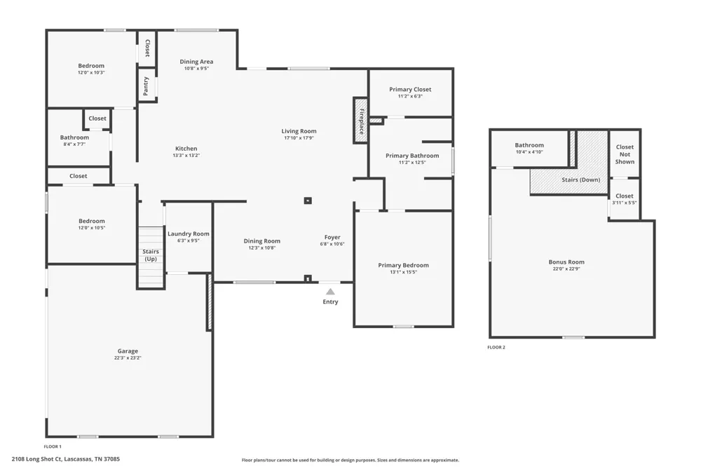 2108 Long Shot Ct Lascassas, TN 37085