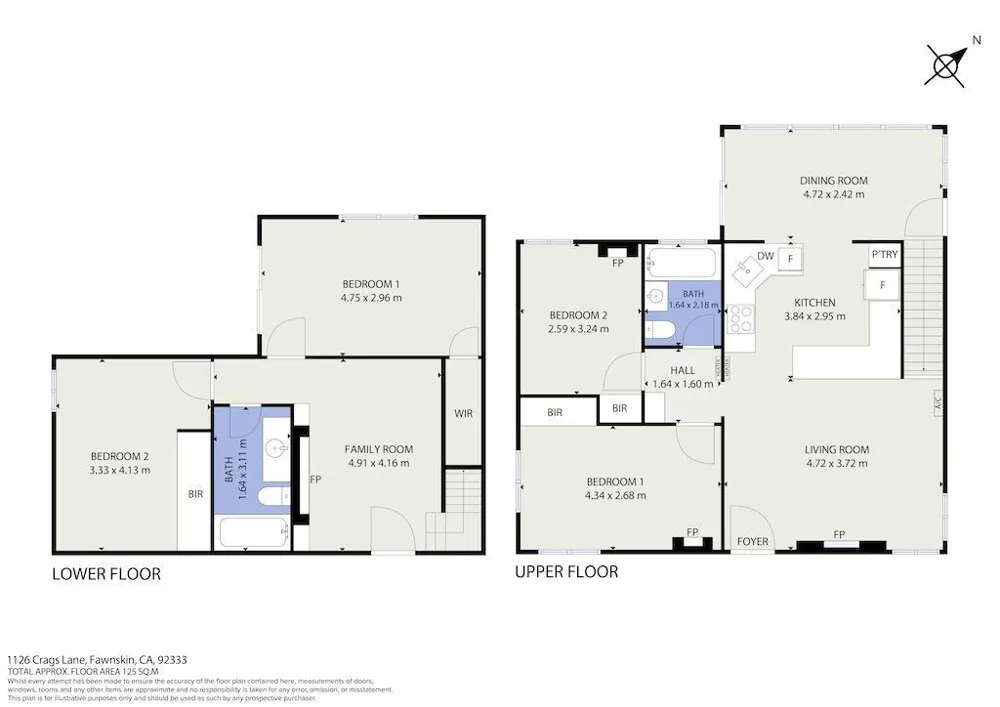 1126 Crags Lane Fawnskin, CA 92333