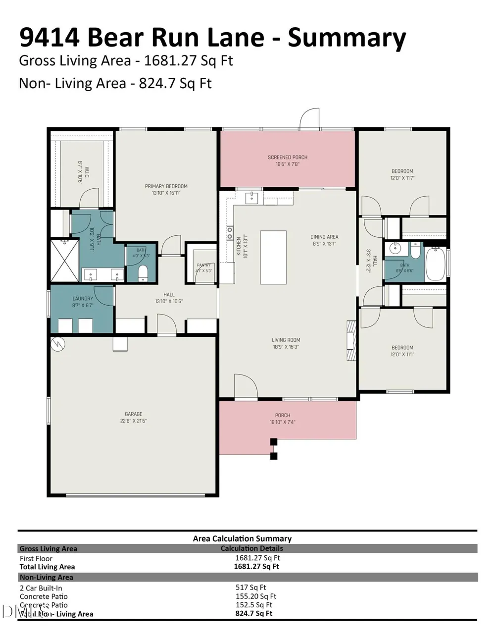 9414 Bear Run Lane Middlesex, NC 27557