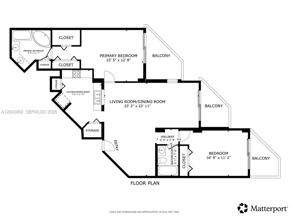 888 Brickell Key Dr #2610 Miami, FL 33131