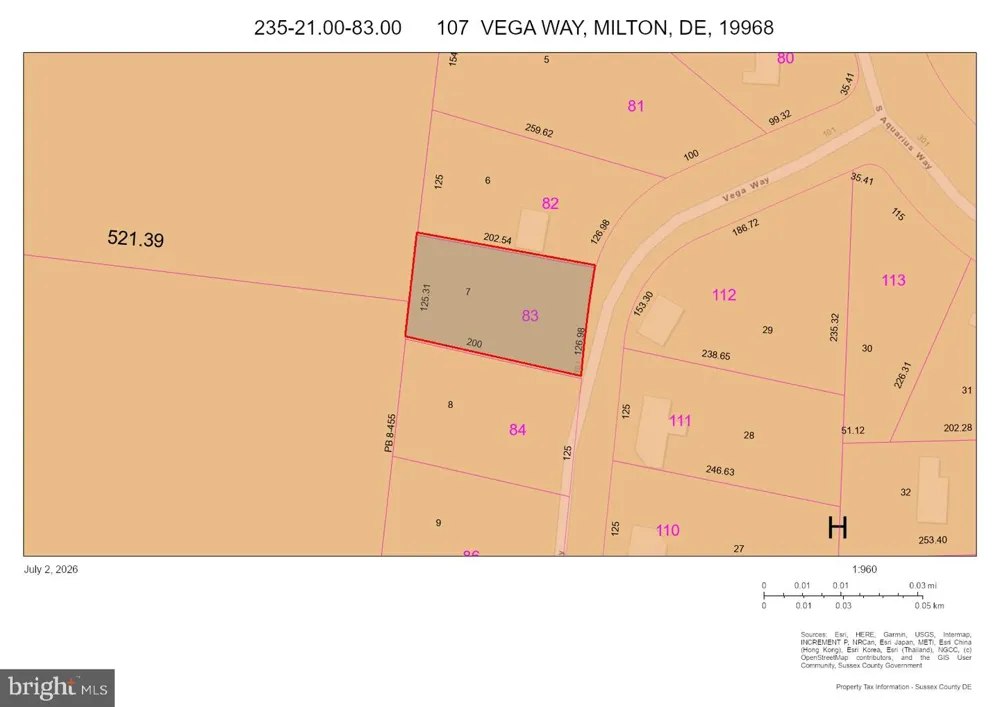 107 W VEGA WAY #7 Milton, DE 19968