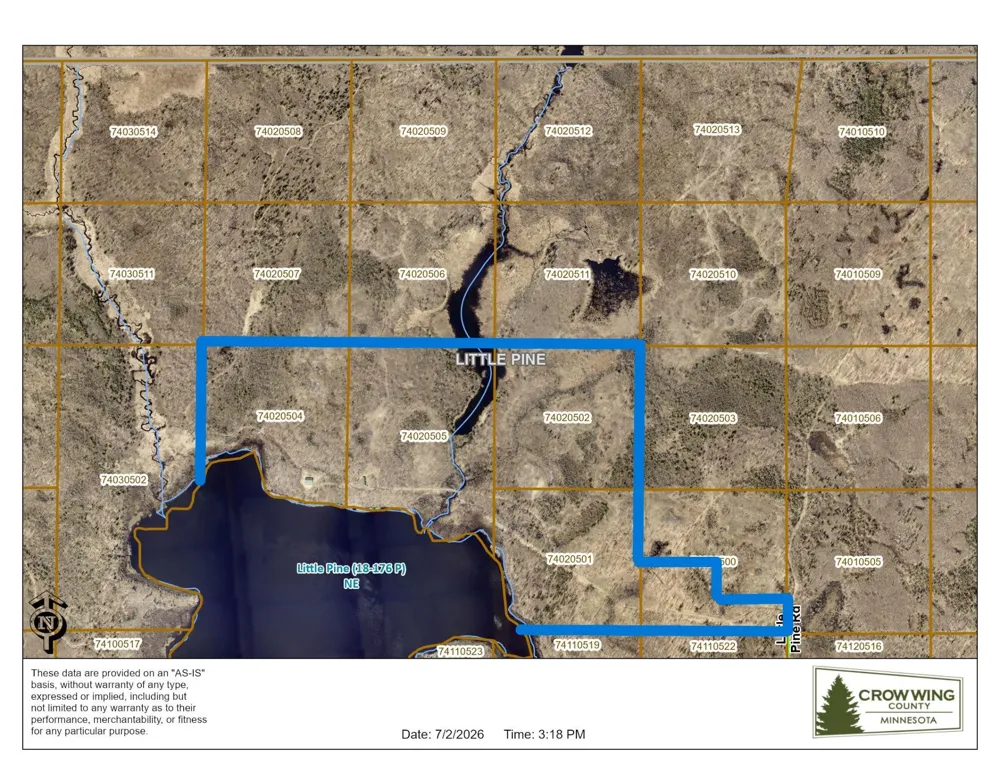 184 Acres 44047A Little Pine Road Emily, MN 56447