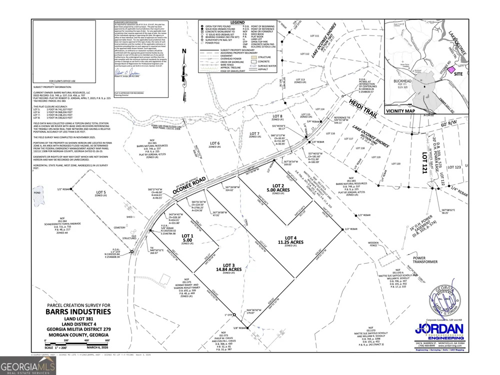 0 Oconee Rd Lot 3 Buckhead, GA 30625
