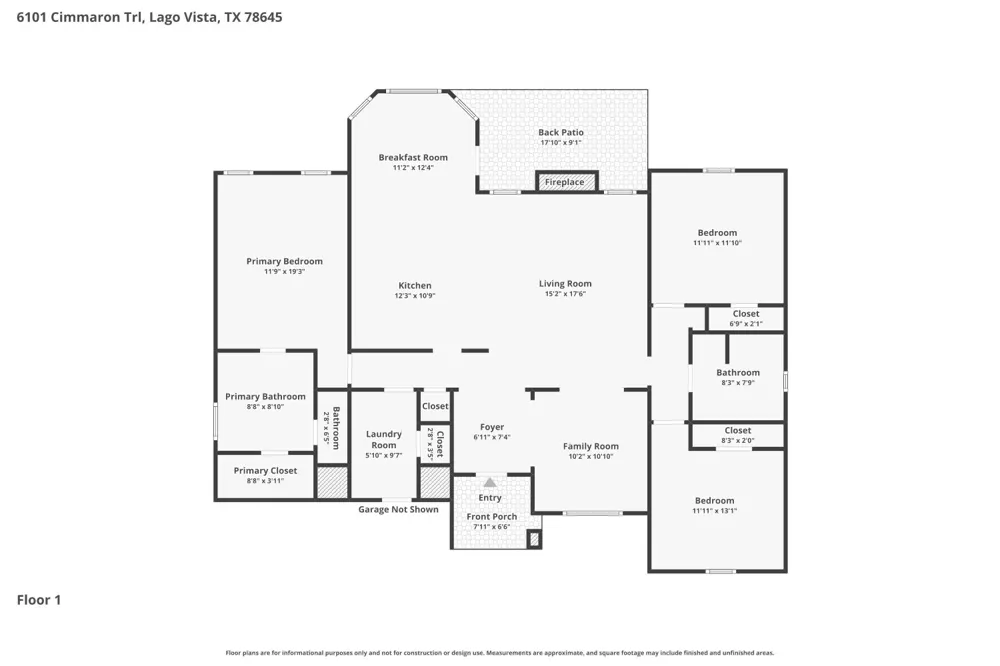 6101 Cimmaron Trail Lago Vista, TX 78645