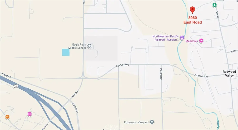 8960 East Redwood Valley, CA 95470