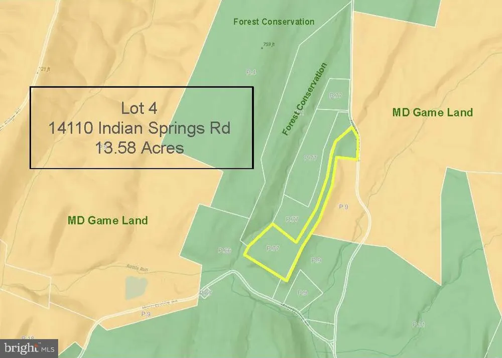 14110 INDIAN SPRINGS ROAD Clear Spring, MD 21722