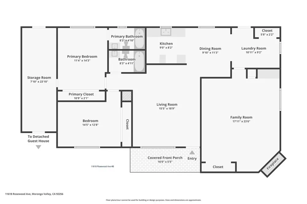 11618 Rosewood Avenue Morongo Valley, CA 92256