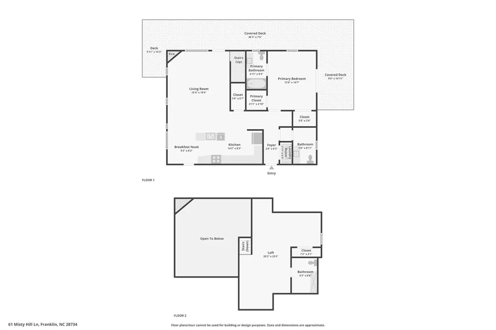 61 Misty Hill Lane Franklin, NC 28734