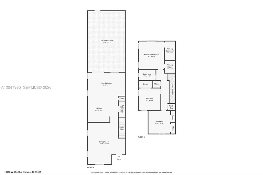 10908 W 32nd Ln Hialeah, FL 33018
