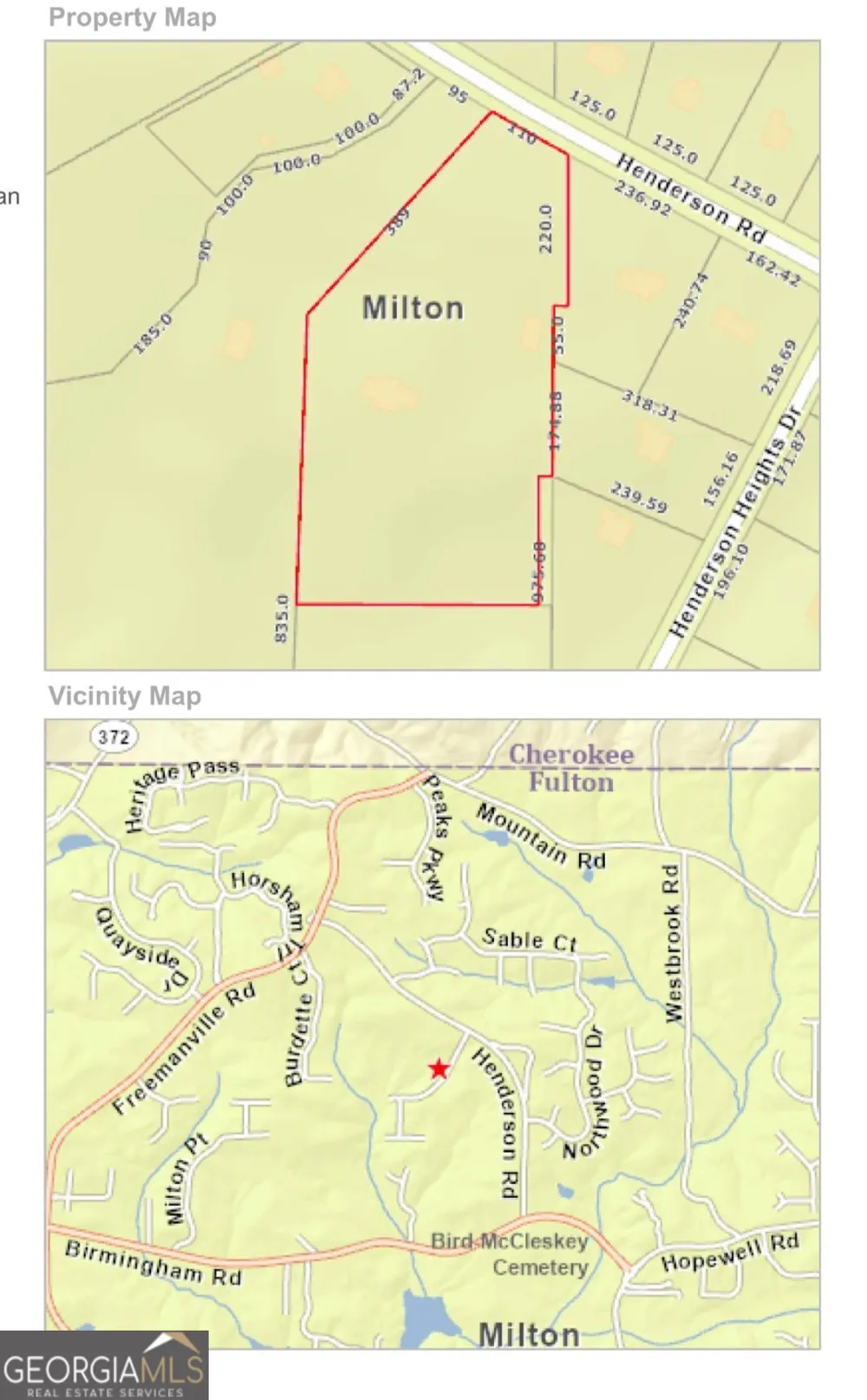 16160 Henderson RD Milton, GA 30004