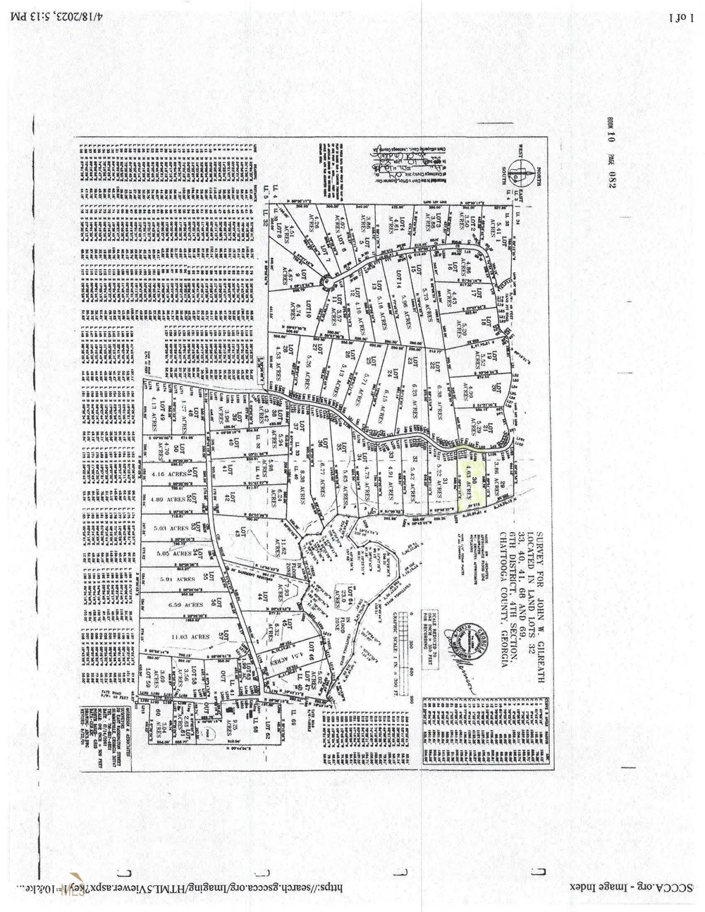 0 Sand Pit RD Summerville, GA 30747