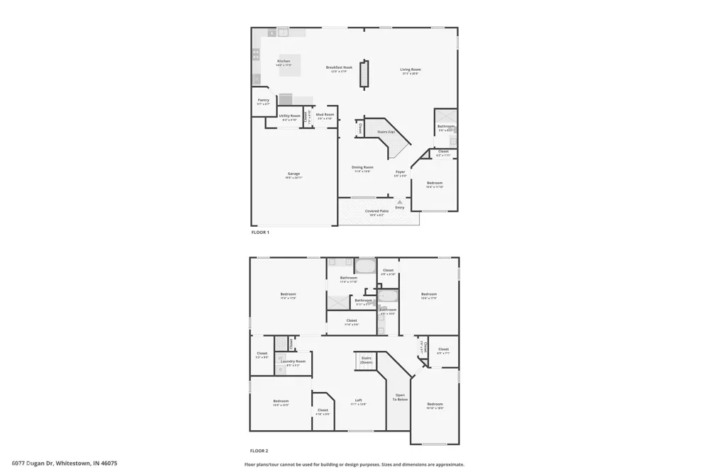 6077 Dugan Drive Whitestown, IN 46075