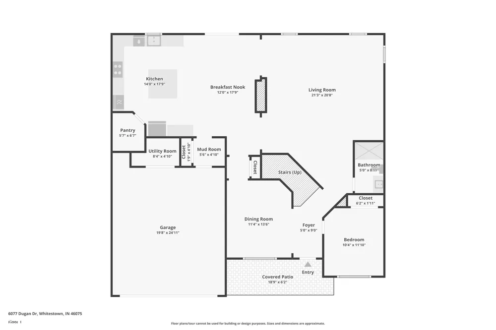 6077 Dugan Drive Whitestown, IN 46075