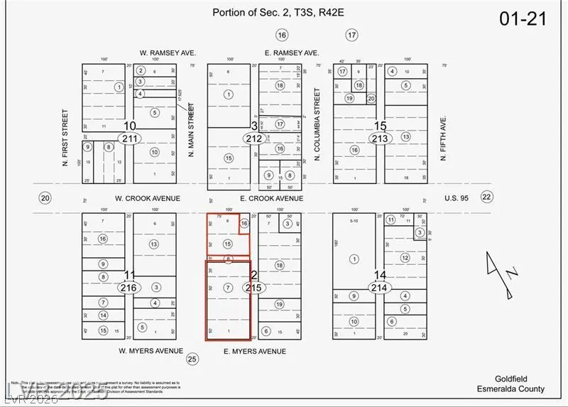 100 E Crook Avenue Goldfield, NV 89013