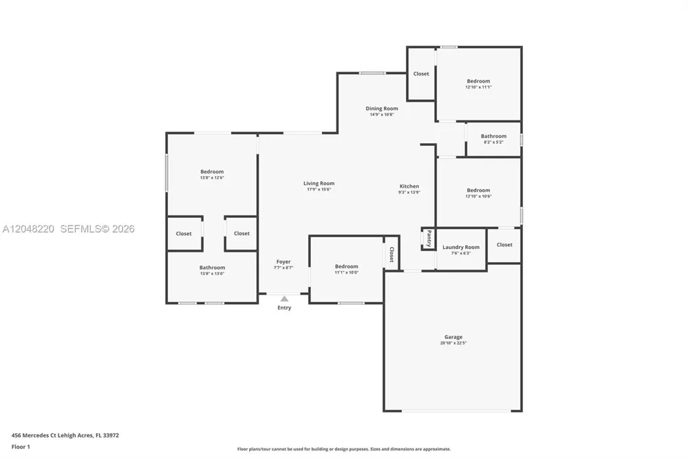 450 Mercedes CT Lehigh Acres, FL 33972
