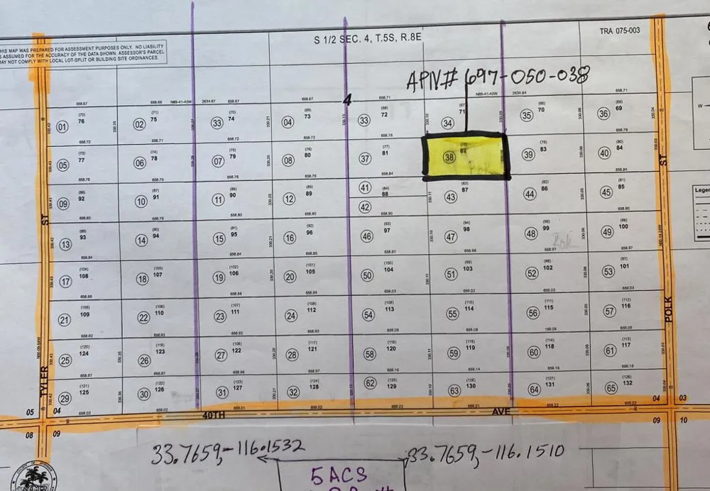 5 W Of Polk St Indio, CA 92201