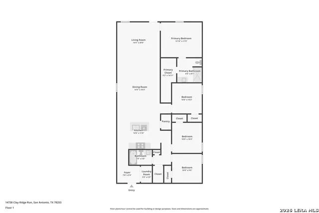 14738 Clay Ridge Run San Antonio, TX 78253