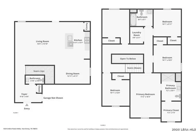 15515 Mint Patch Meadow Von Ormy, TX 78073