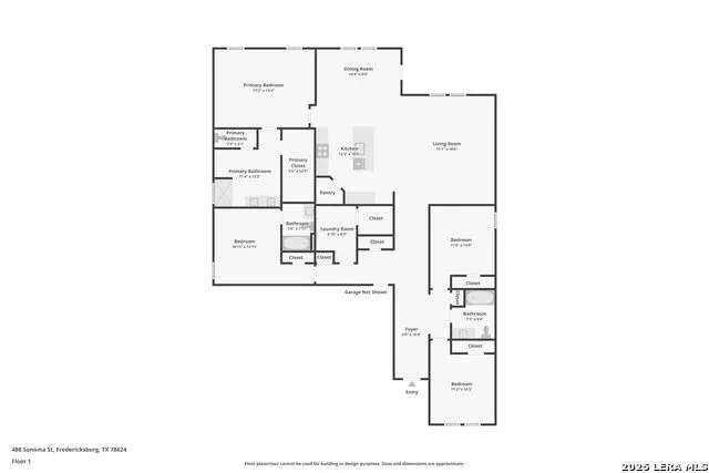488 SONOMA ST Fredericksburg, TX 78624