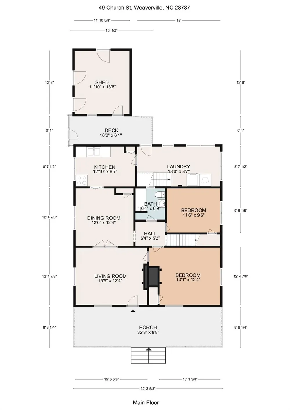 49 Church Street Weaverville, NC 28787