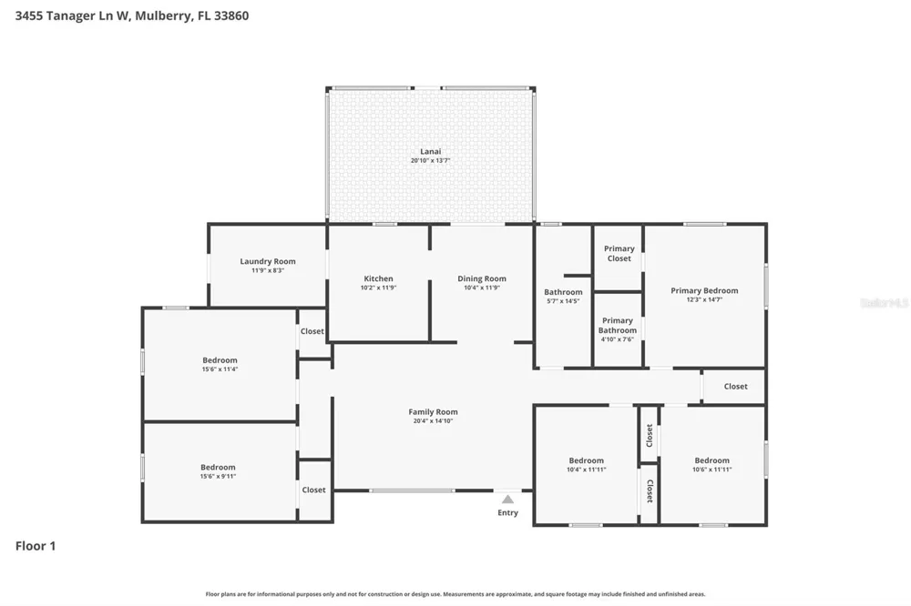 3455 TANAGER LANE W Mulberry, FL 33860