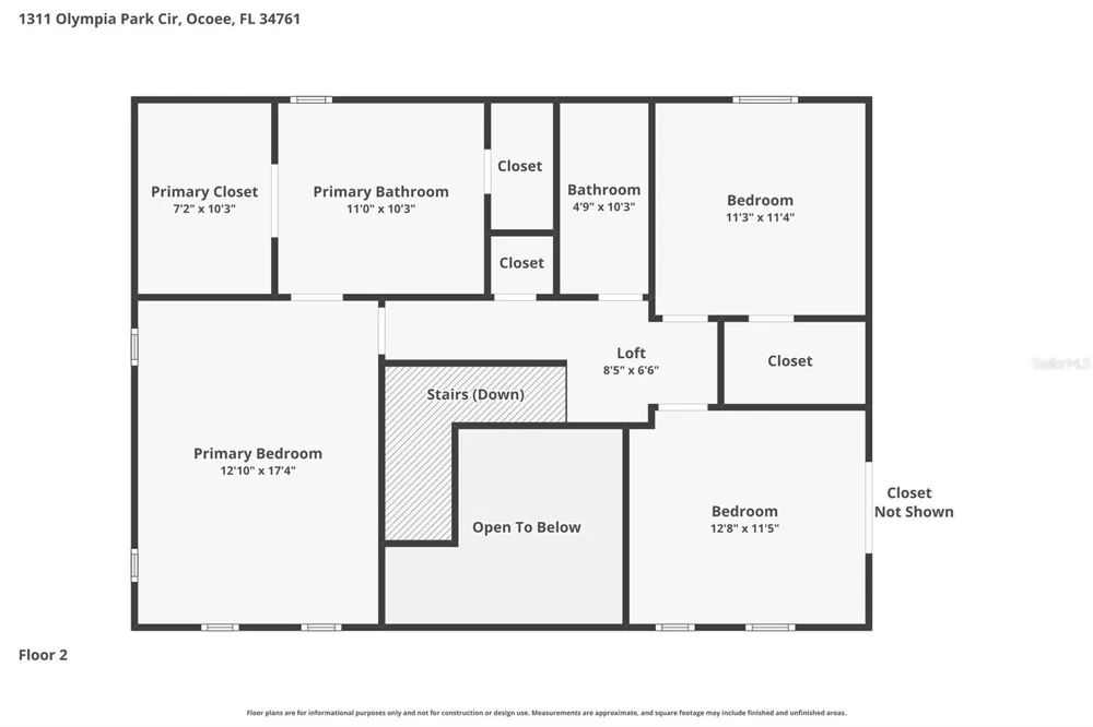 1311 OLYMPIA PARK CIRCLE Ocoee, FL 34761