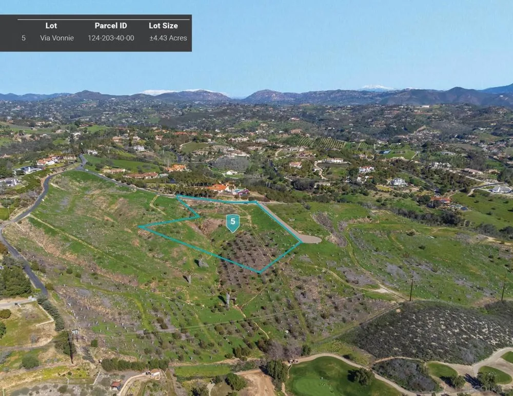 Via Vonnie 5 Bonsall, CA 92003