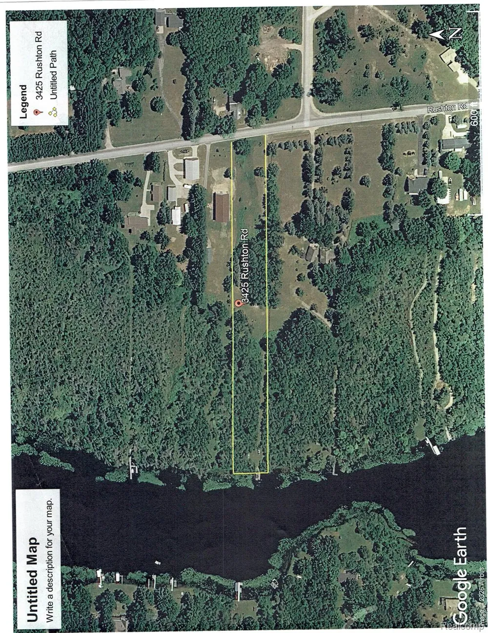3425 Rushton Road Central Lake Township, MI 49622
