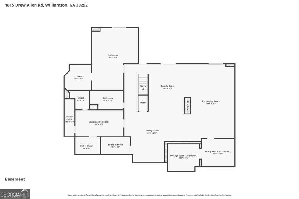 1815 Drew Allen RD Williamson, GA 30292