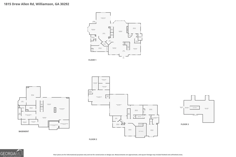 1815 Drew Allen RD Williamson, GA 30292