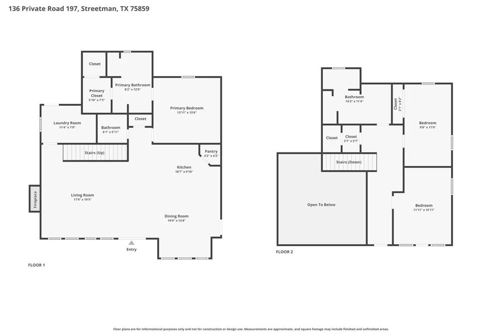 136 Private Road 197 Streetman, TX 75859