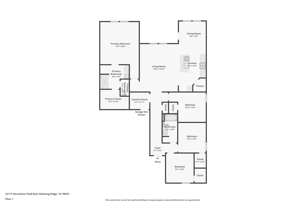 12117 Horseshoe Field Bend Mustang Ridge, TX 78610