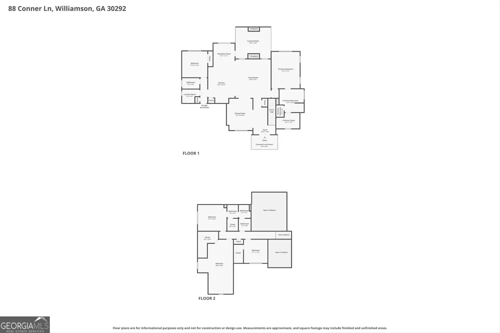 88 Conner LN Williamson, GA 30292